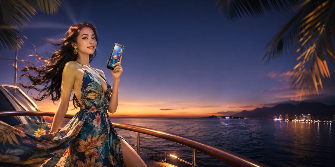 Bờ biển Đà Nẵng với người dùng thư giãn và trải nghiệm game bắn cá trực tuyến trên di động